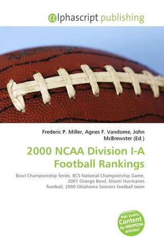 2000 NCAA Division I-A Football Rankings