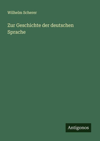 Zur Geschichte der deutschen Sprache