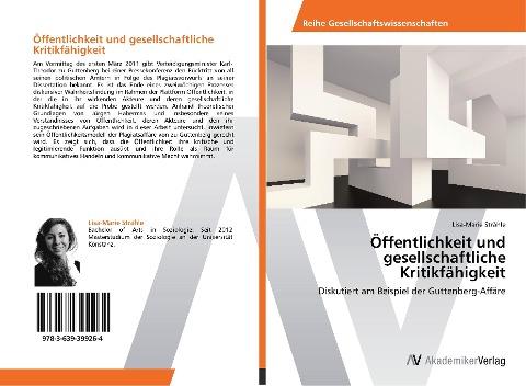 Öffentlichkeit und gesellschaftliche Kritikfähigkeit