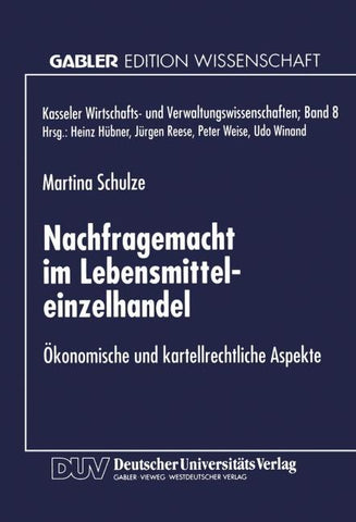 Nachfragemacht im Lebensmitteleinzelhandel