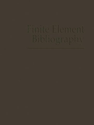 Finite Element Bibliography