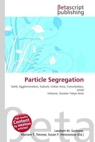 Particle Segregation
