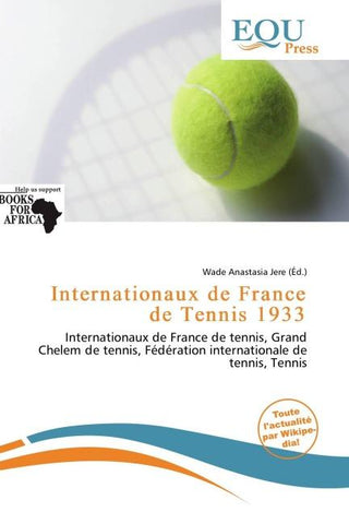 Internationaux de France de Tennis 1933