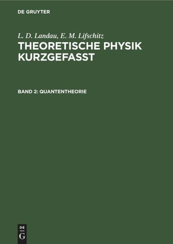 Quantentheorie