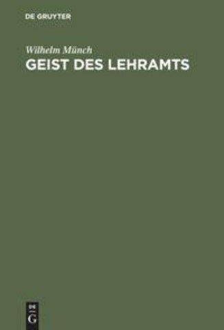 Geist des Lehramts