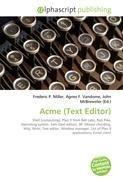 Acme (Text Editor)
