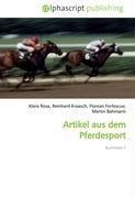 Artikel aus dem Pferdesport