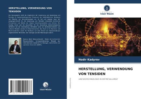 HERSTELLUNG, VERWENDUNG VON TENSIDEN