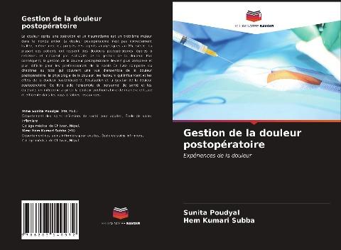 Gestion de la douleur postopératoire