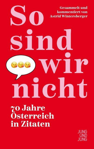 So sind wir nicht