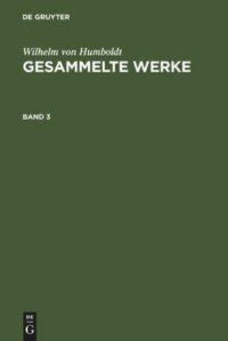 Gesammelte Werke. Band 3