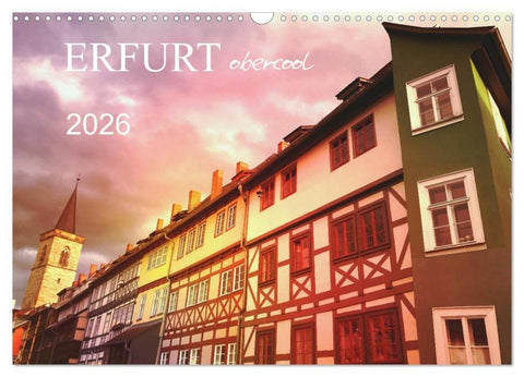 ERFURT obercool (Wandkalender 2026 DIN A3 quer), CALVENDO Monatskalender