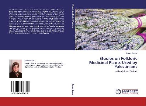 Studies on Folkloric Medicinal Plants Used by Palestinians