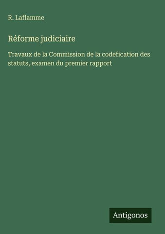 Réforme judiciaire
