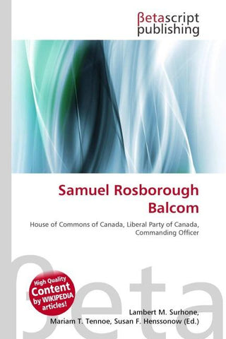 Samuel Rosborough Balcom