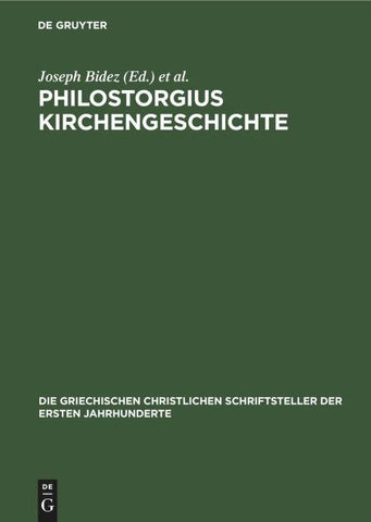 Philostorgius Kirchengeschichte