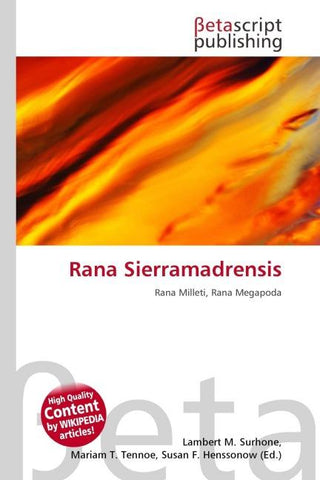 Rana Sierramadrensis