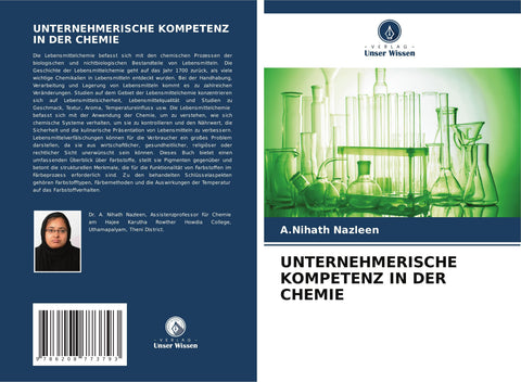 UNTERNEHMERISCHE KOMPETENZ IN DER CHEMIE