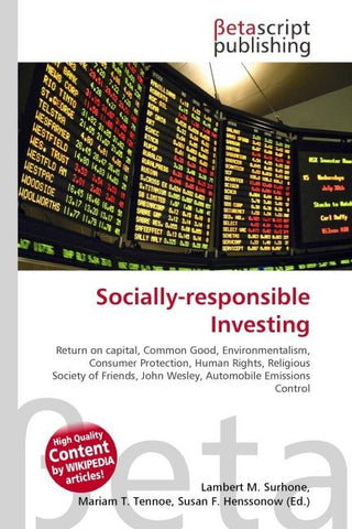 Socially-responsible Investing
