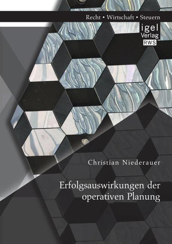 Erfolgsauswirkungen der operativen Planung