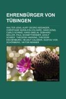Ehrenbürger von Tübingen