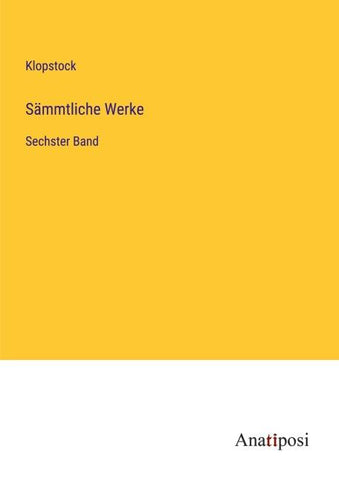 Sämmtliche Werke