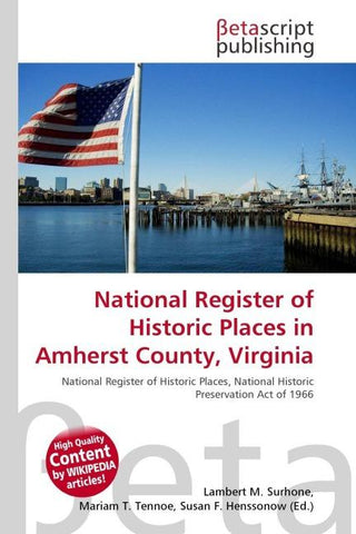 National Register of Historic Places in Amherst County, Virginia