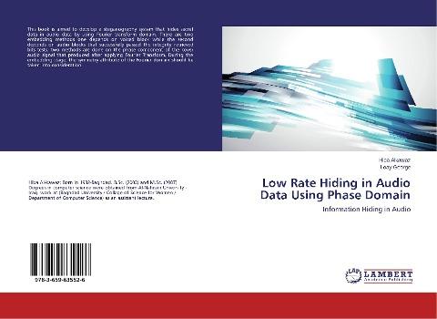Low Rate Hiding in Audio Data Using Phase Domain