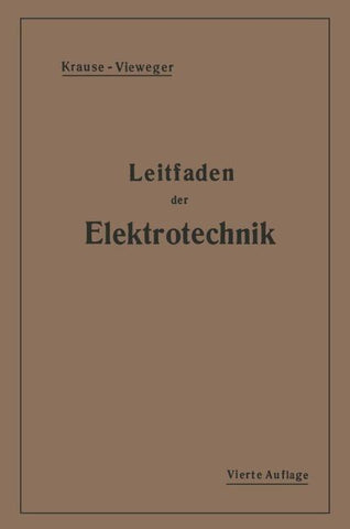 Kurzer Leitfaden der Elektrotechnik