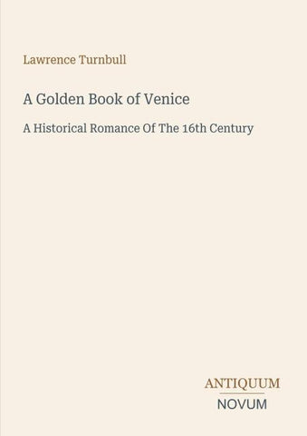 A Golden Book of Venice