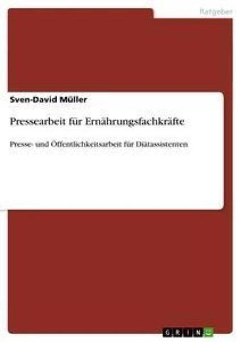 Pressearbeit für Ernährungsfachkräfte