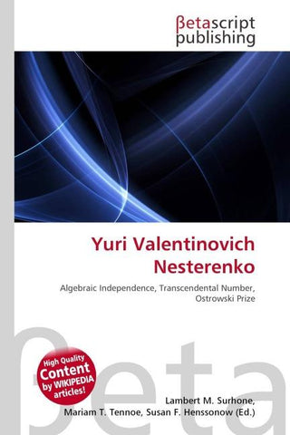 Yuri Valentinovich Nesterenko