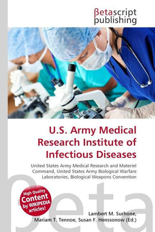 U.S. Army Medical Research Institute of Infectious Diseases