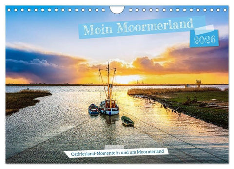 Moin Moormerland (Wandkalender 2026 DIN A4 quer), CALVENDO Monatskalender
