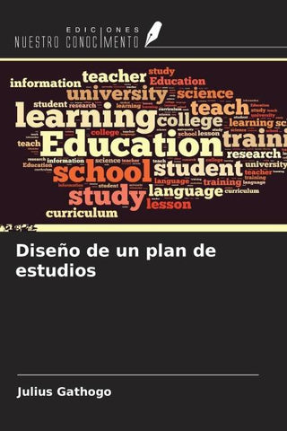 Diseño de un plan de estudios
