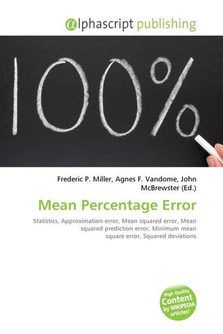Mean Percentage Error