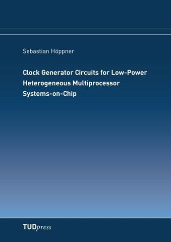 Clock Generator Circuits for Low-Power Heterogeneous Multiprocessor Systems-on-Chip