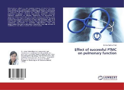 Effect of successful PTMC on pulmonary function