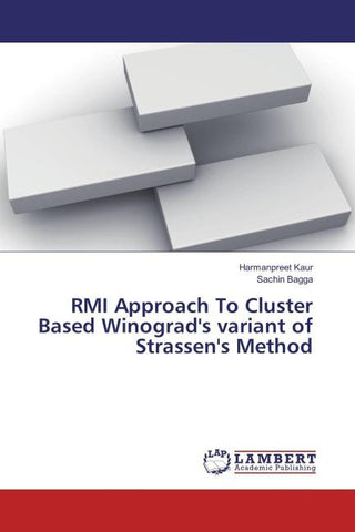 RMI Approach To Cluster Based Winograd's variant of Strassen's Method