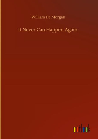 It Never Can Happen Again