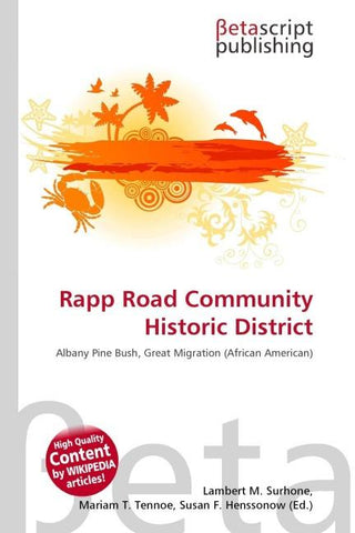 Rapp Road Community Historic District
