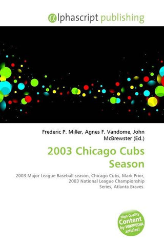 2003 Chicago Cubs Season