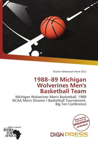 1988-89 Michigan Wolverines Men's Basketball Team