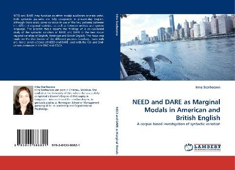 NEED and DARE as Marginal Modals in American and British English