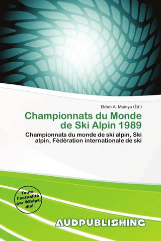Championnats du Monde de Ski Alpin 1989