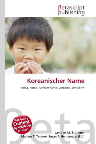 Koreanischer Name
