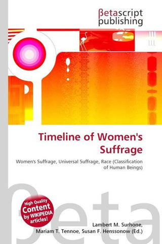 Timeline of Women's Suffrage