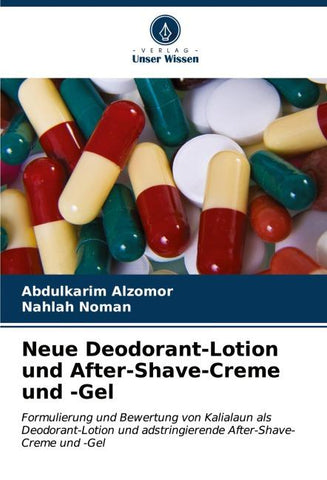 Neue Deodorant-Lotion und After-Shave-Creme und -Gel