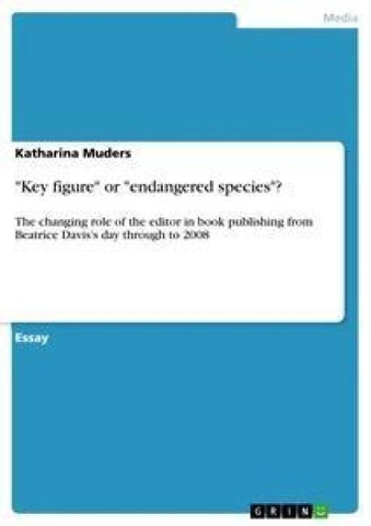 "Key figure" or "endangered species"?