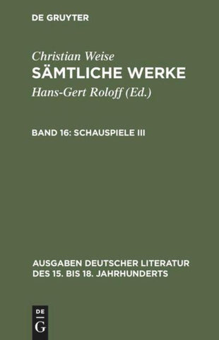 Schauspiele III